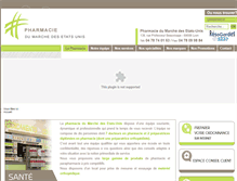 Tablet Screenshot of pharmacie-marche-lyon8.com